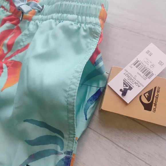 QUIKSILVER NEW Toddler Everyday Mix Volley Swim Shorts